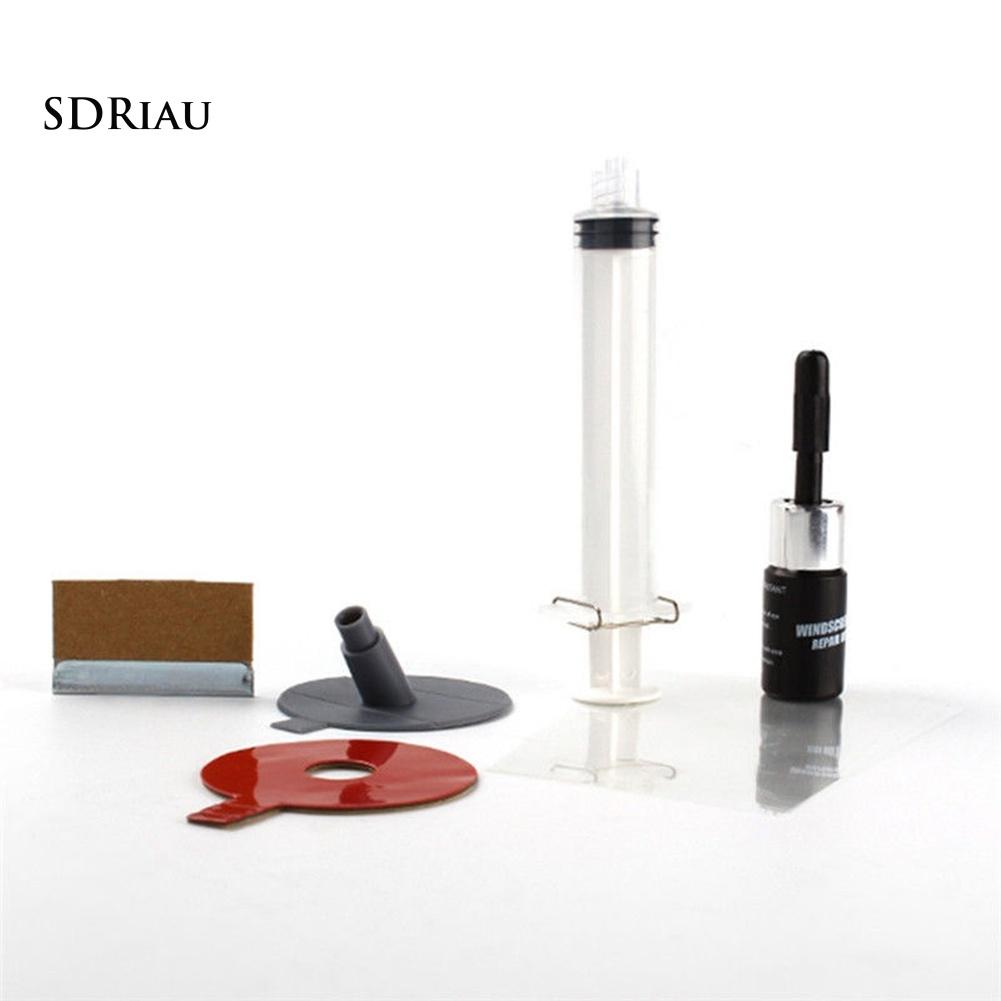 Bộ Dụng Cụ Sửa Chữa Kính Chắn Gió Xe Hơi Chip Bullseye Diy