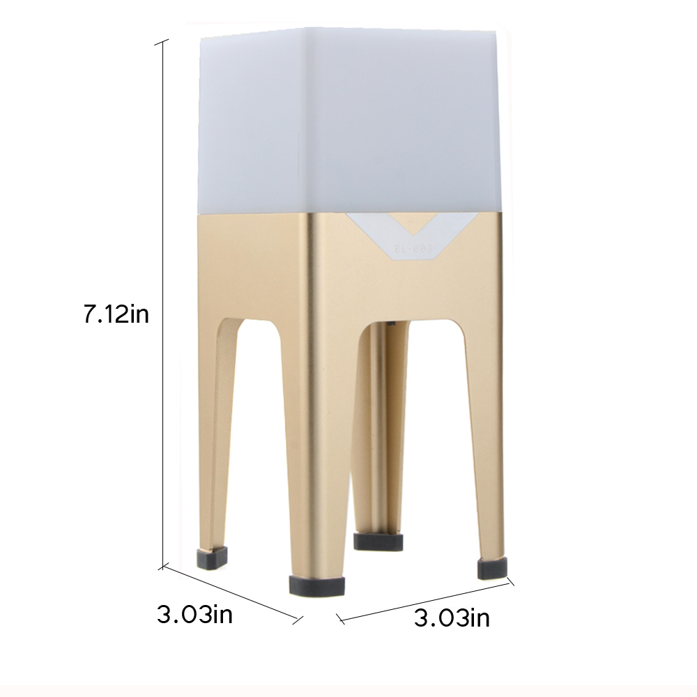 Loa Không Dây BT 3.0 Âm Thanh Nổi Với Khe Cắm Thẻ Nhớ TF 8 Đèn LED Kèm Chân Đế