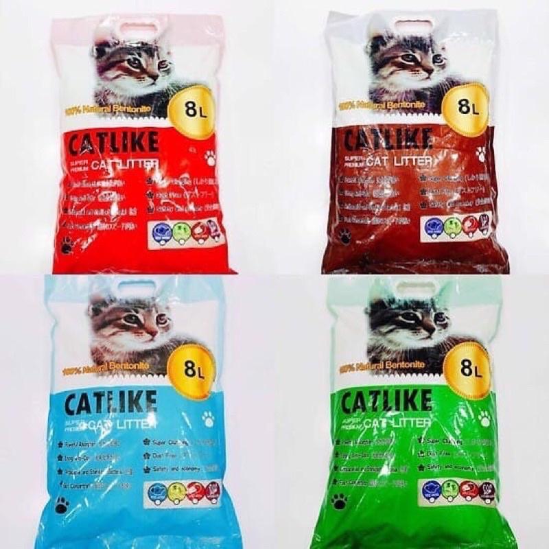 Hình ảnh Cát vệ sinh cho mèo Cat Litter - Cát mèo vệ sinh khử mùi diệt khuẩn Catlike 8l