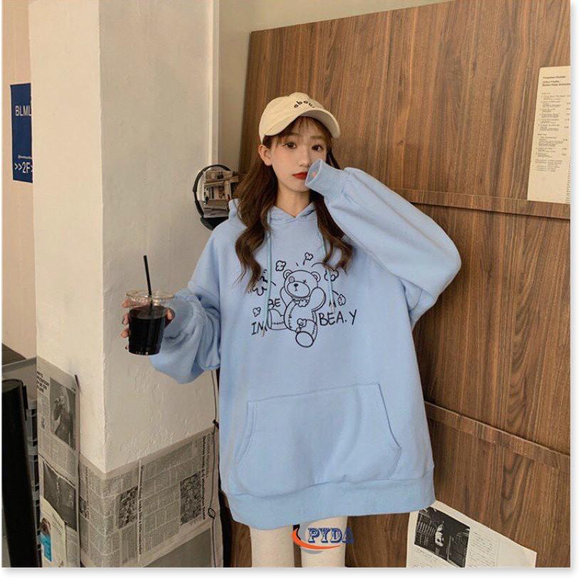 ÁO KHOÁC HOODIES NỮ FROM RỘNG,NHIỀU MÀU SẮC XINH XẮN KHÁNH AN STORE 99