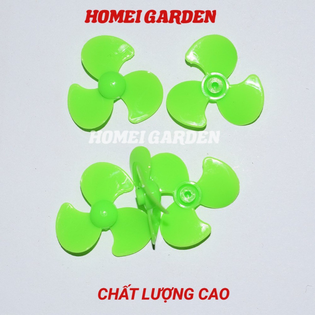 4 cánh quạt mini 3 cánh 30mm gắn chặt trục 2mm chế thuyền, quạt DIY- HM0045