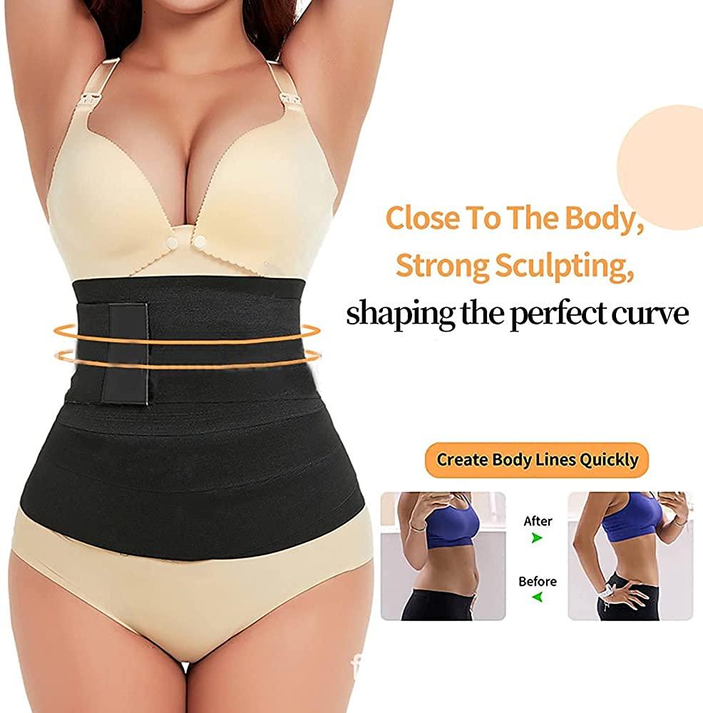 Sau Sinh Viền Mỏng Cho Phụ Nữ Dây Kéo Tập Lưng Bụng Tummy Tập Shaperwear Băng Quấn Tông Đơ Cắt Dây Mỏng Cho Phụ Nữ Dây Kéo Tập Lưng Bụng Tummy