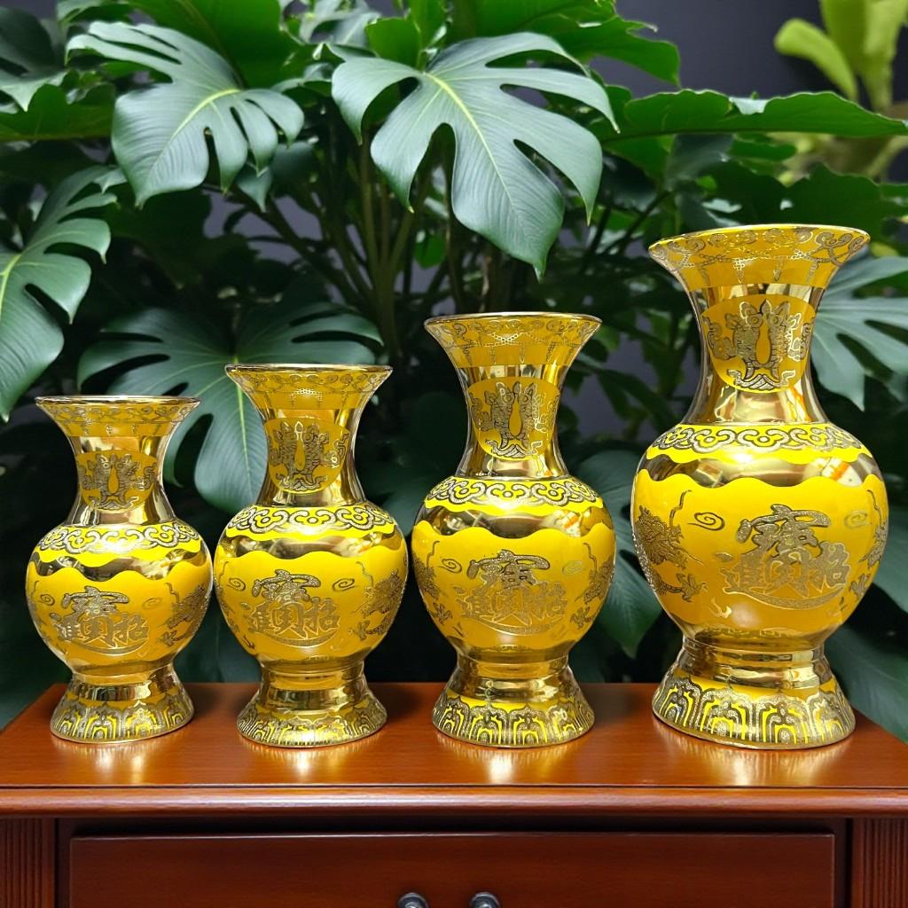 Bộ đồ sứ thờ thần tài RỒNG VIỆT, Đồ thờ gia tiên, thần tài gốm kim sa bát tràng cao cấp