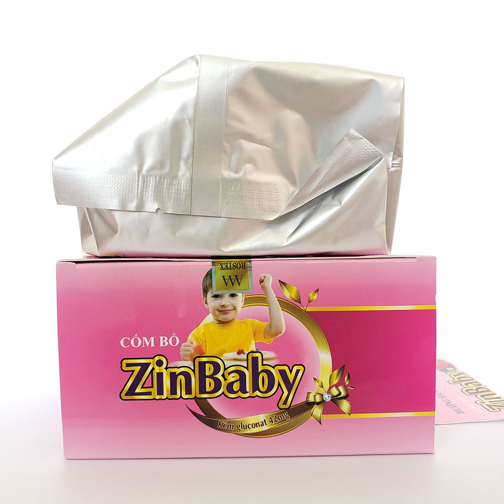  Cốm Bổ ZinBaby cho trẻ biếng ăn, ăn kém, suy dinh dưỡng chậm lớn, hay ốm do sức đề kháng kém