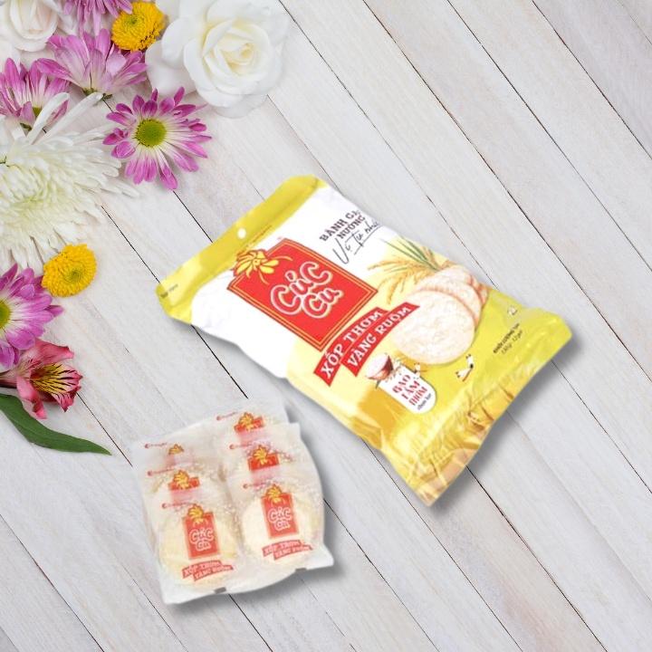 Bánh gạo ngọt Cúc Cu 130g, không qua chiên dầu, thương hiệu Tràng An, không cholesterol, hạn sử dụng 10 tháng