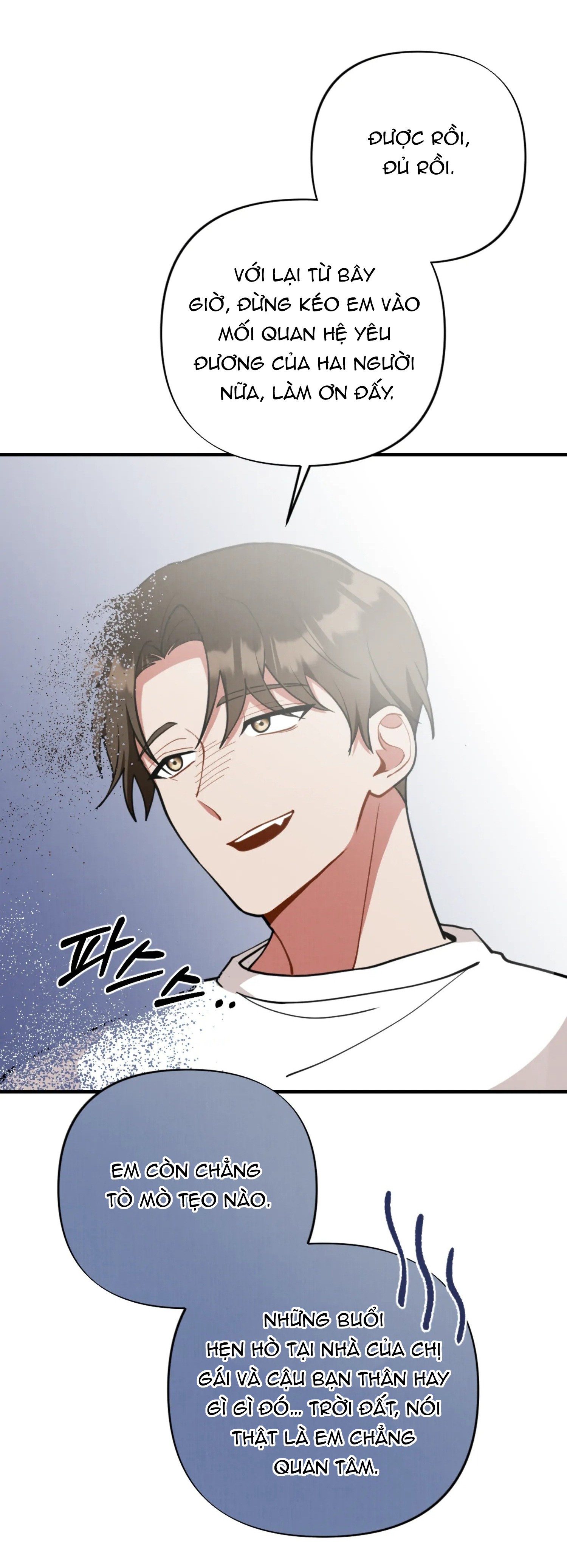 [18+] bạn của em trai không thể to như vậy! chapter 13.2 21