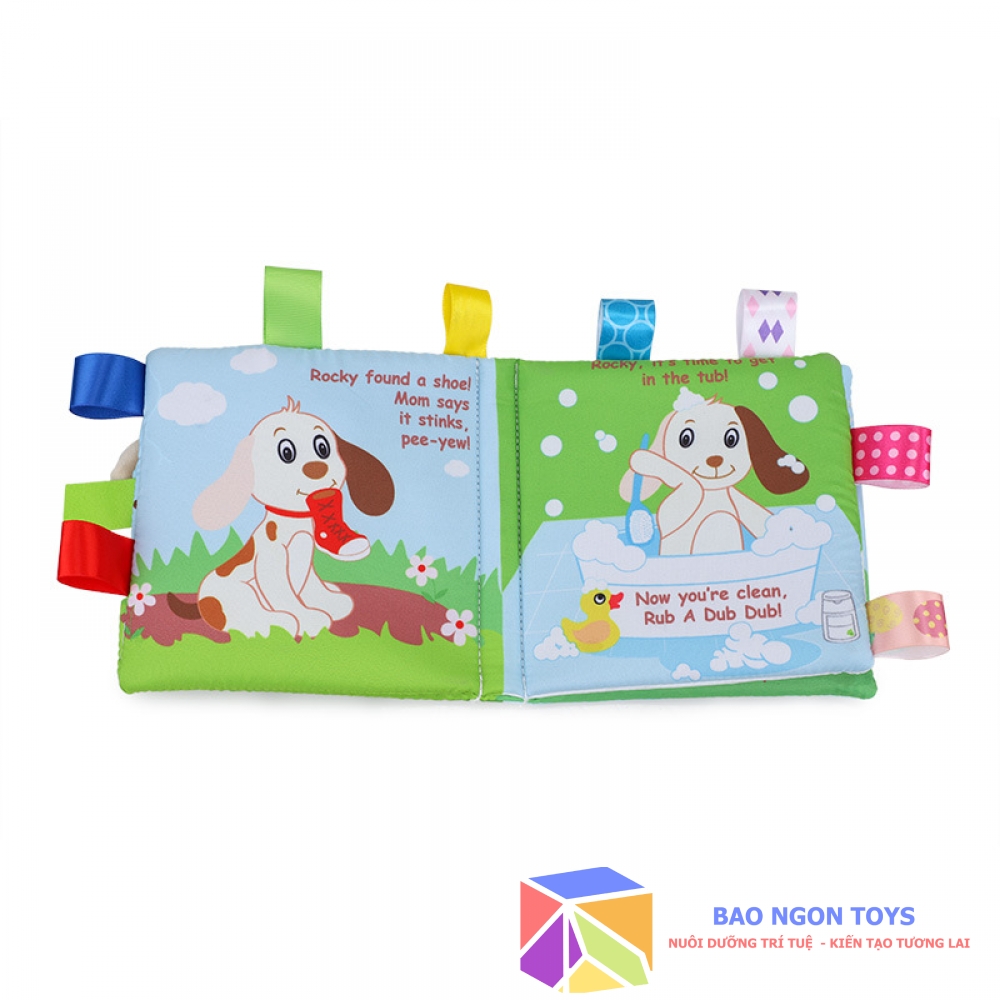 BỘ SÁCH VẢI EHON CHO BÉ TỪ 0 TUỔI, GIÚP BÉ PHÁT TRIỂN TƯ DUY VÀ HÌNH THÀNH CẢM XÚC - NGƯỜI BẠN NHỎ CHO GIẤC NGỦ CỦA BÉ -