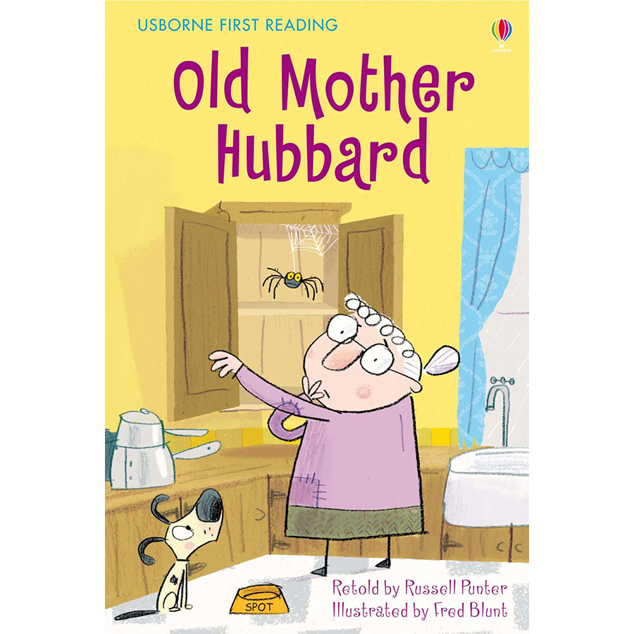 Sách thiếu nhi tiếng Anh - Usborne First Reading Level Two: Old Mother Hubbard