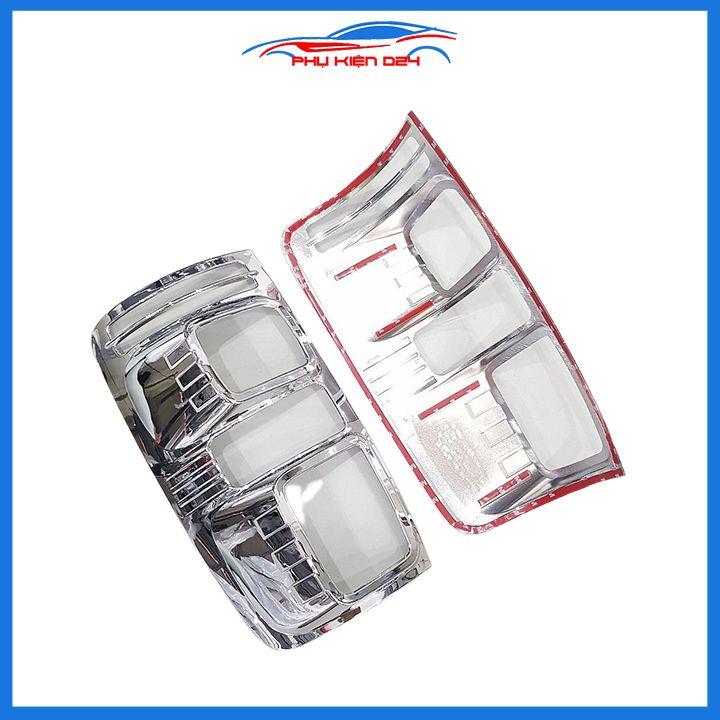 Ốp viền đèn pha hậu mạ crom Colorado chống trầy trang trí bảo vệ xe