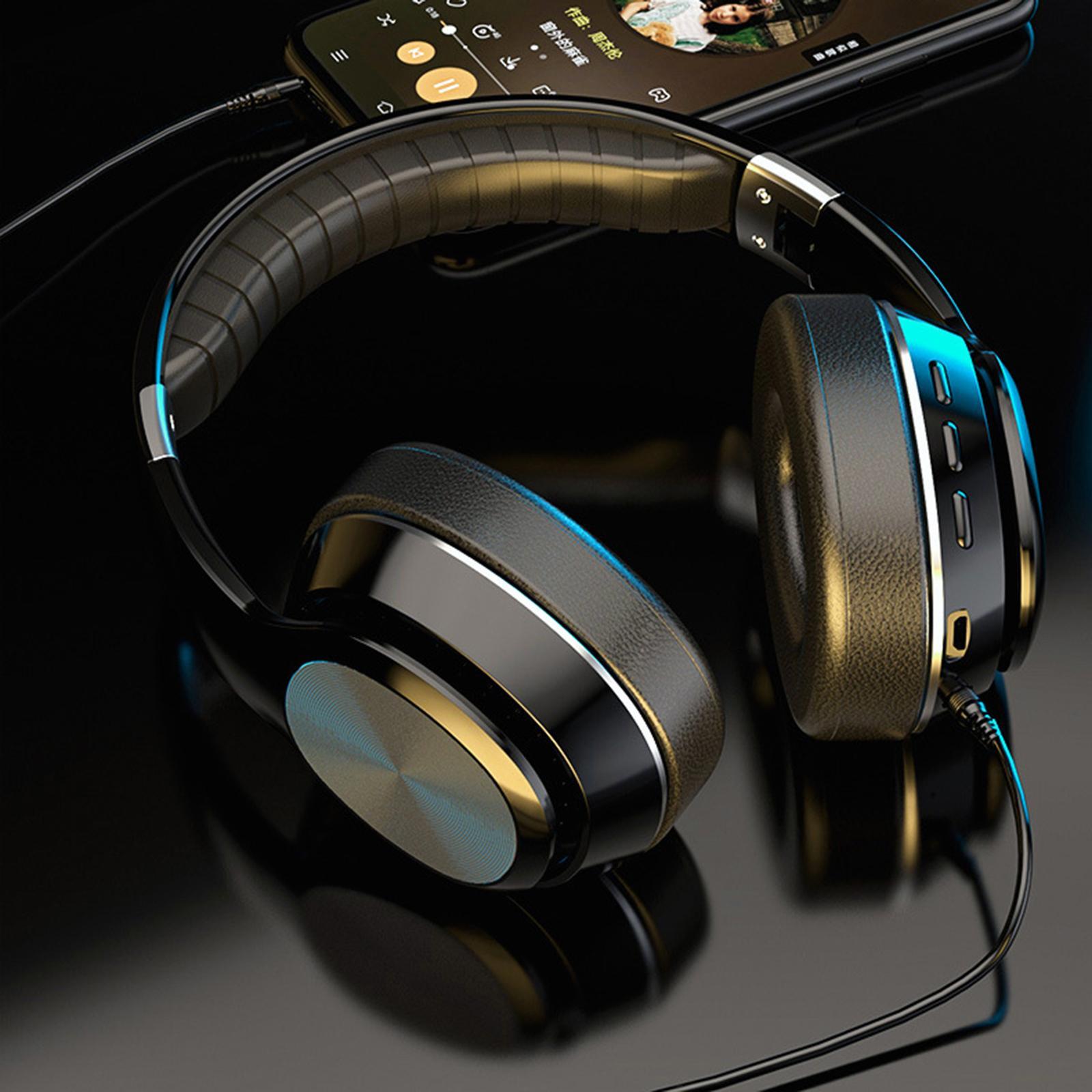 Bluetooth 5.0 Headset Headphones MP3 Mode for Windows iOS Android Commute