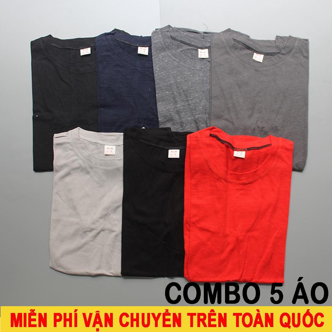 Áo Thun Trơn Nam Chất Liệu Cotton Cao Cấp Thoáng Mát Thoải Mái XB02