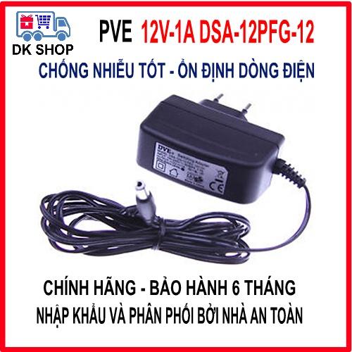 Nguồn Camera DVE 12V-1A - Chính Hãng - Cực Tốt - Chống Nhiễu Tốt.