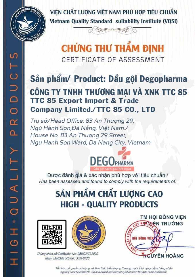 Combo 4 Dầu Gội Đầu Sạch Nấm Da Đầu DEGO PHARMA 80ml - Dứt Điểm Gàu Ngứa & Vảy Nến - Á Sừng