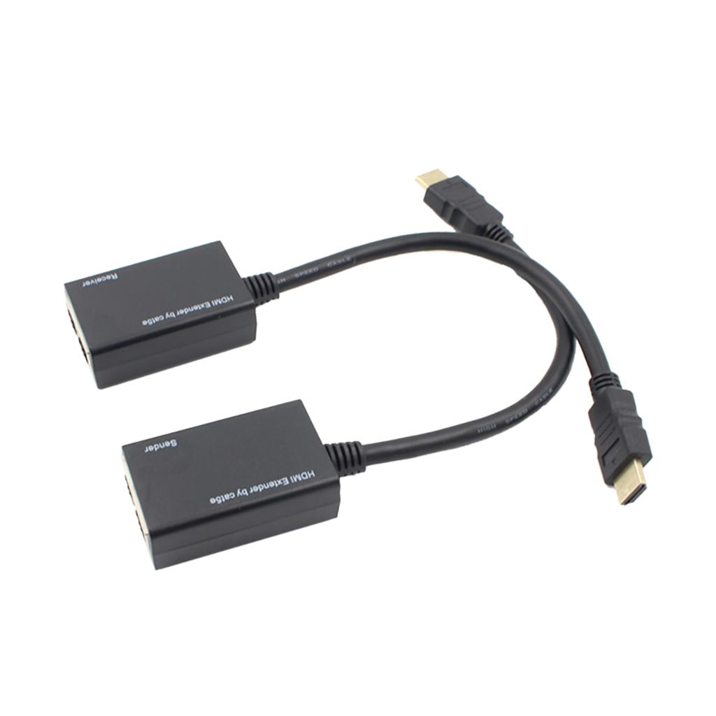 Over RJ45 LAN Ethernet Extender Adapter Cable Cord