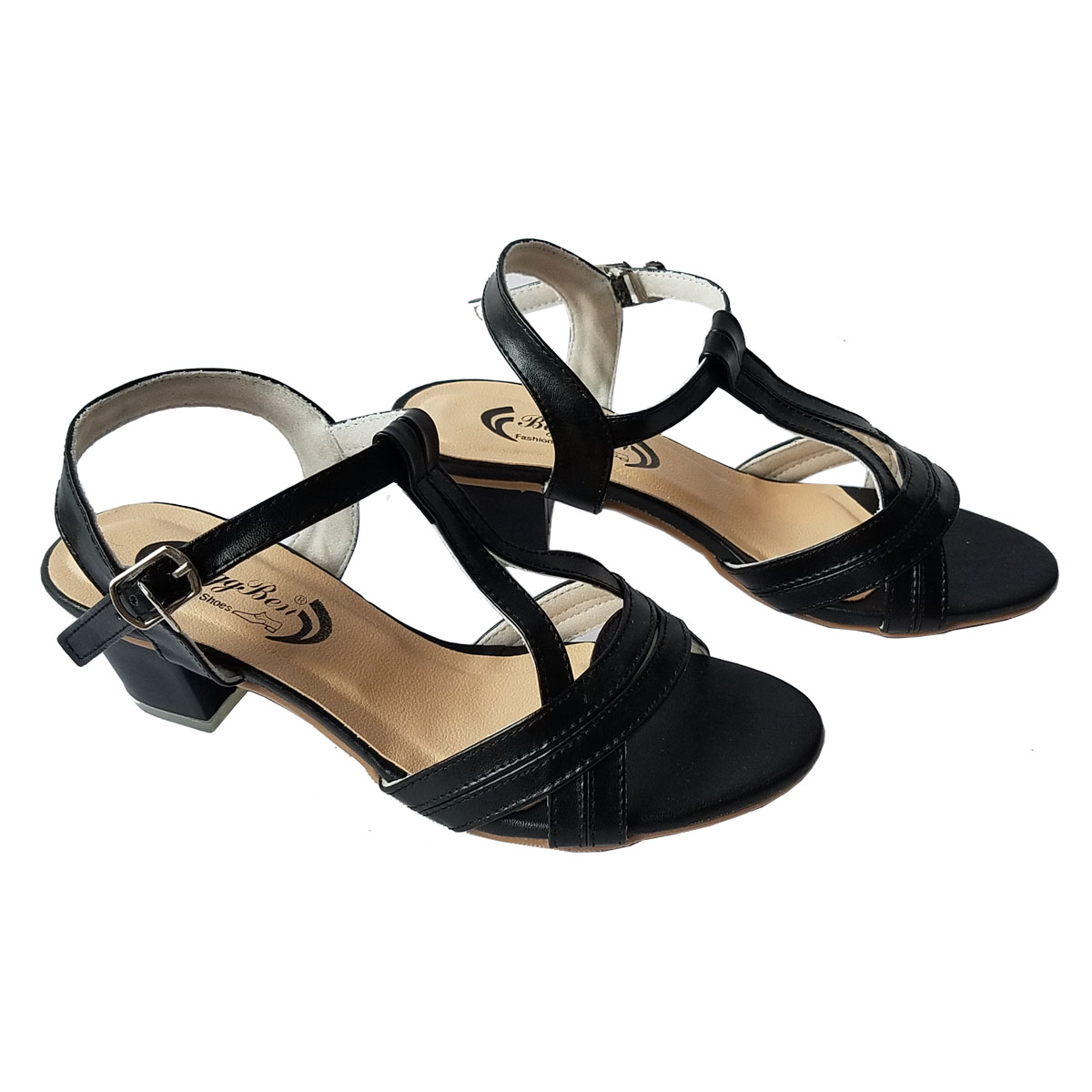 Giày Sandal Cao Gót BIGGBEN Gót 3cm SDCG75