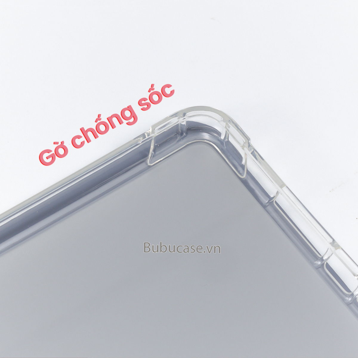 Bao Da Cho iPad Màu Pastel, Có Khay Đựng Bút, Mặt Lưng Silicone Trong Mờ - Tặng Kèm Sticker DIY Cá Tính