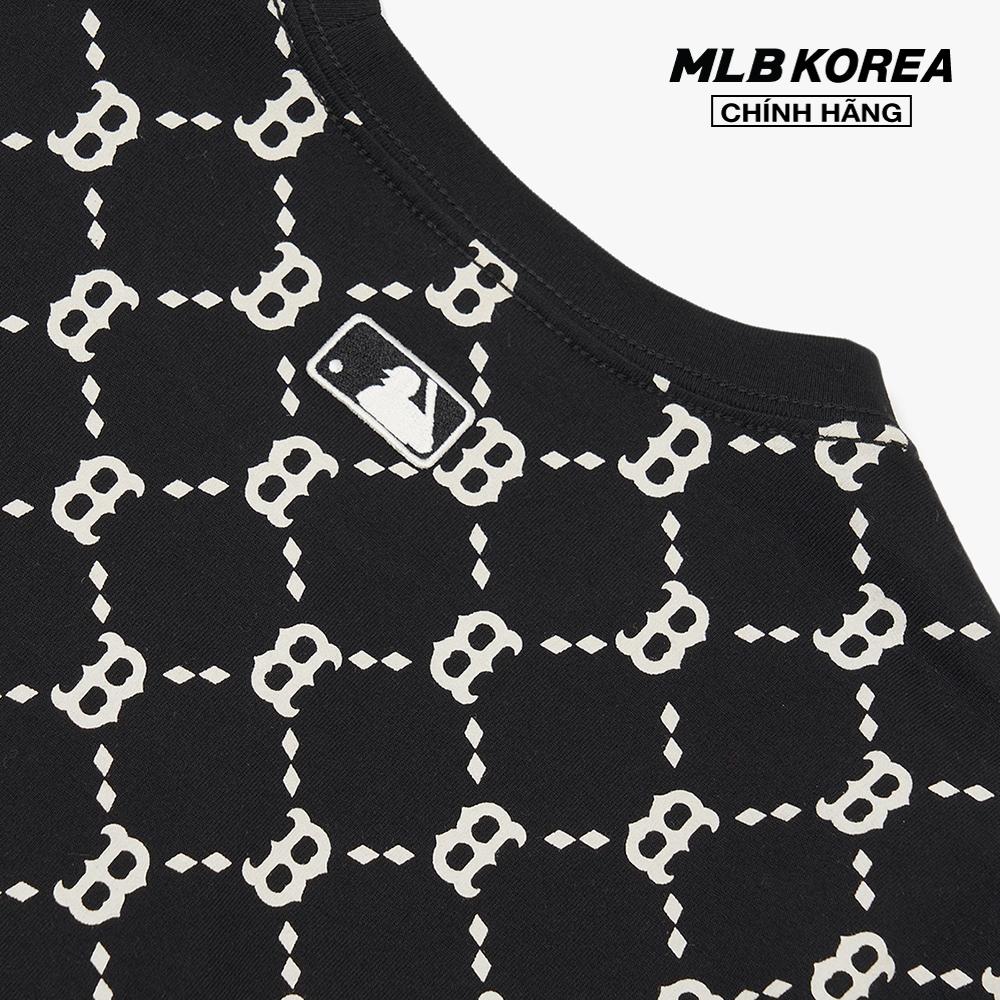 MLB - Áo thun cổ tròn ngắn tay Monogram All Over 3ATSM4023