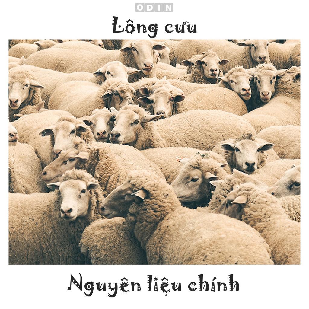 Quần nỉ lót lông cừu có khoá túi- Quần nỉ ống suông lông cừu giữ ấm cao cấp (màu trắng sữa)