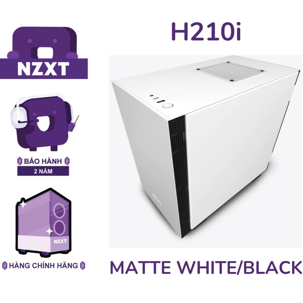 Vỏ Case Máy Tính NZXT H210i Màu Trắng Sần - Hàng Chính Hãng