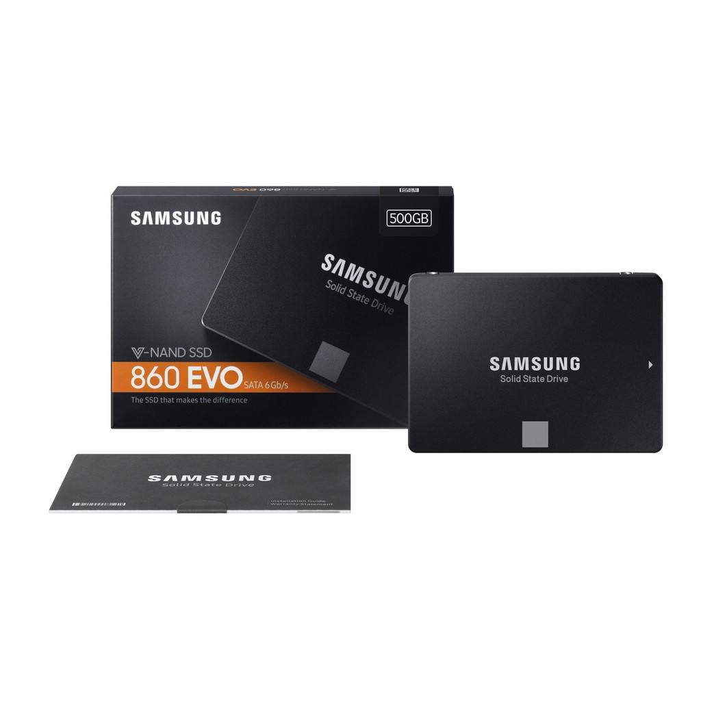 Ổ Cứng SSD Samsung 500GB 860/870 EVO Sata 3 Kích thước 2.5inch - Hàng Chính Hãng