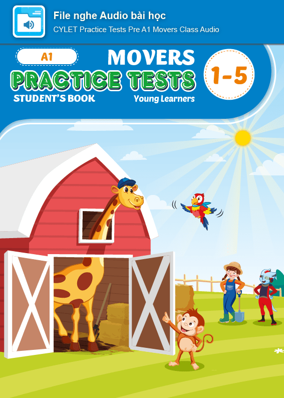 Hình ảnh [E-BOOK] CYLET Practice Tests Pre A1 Movers File nghe Audio