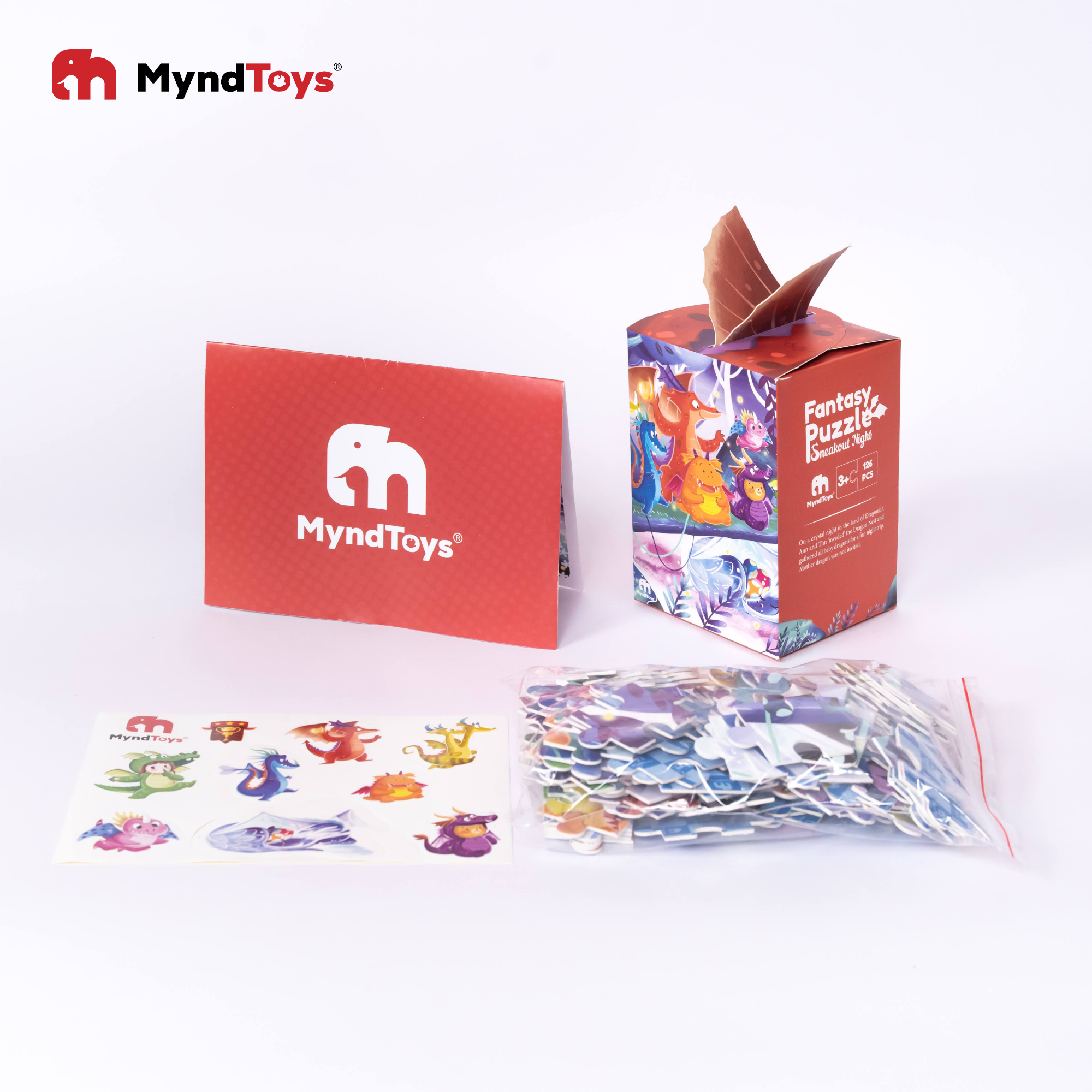 Đồ chơi ghép tranh trí tuệ Myndtoys Fantasy Puzzle – Sneakout Night cho bé từ 3 tuổi