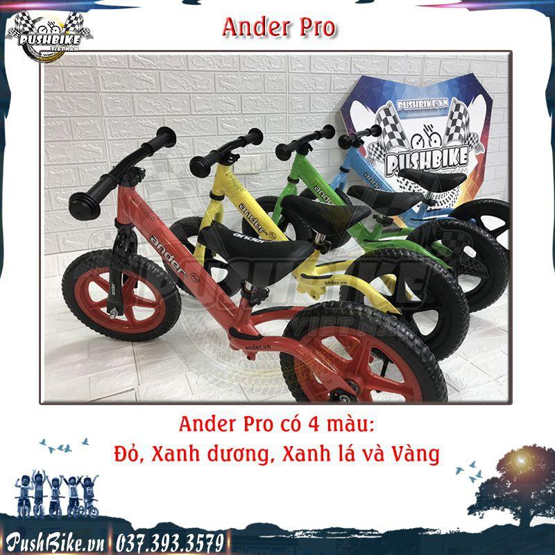 Xe thăng bằng Ander Pro cho bé từ 1.5 đến 6 tuổi - Hợp kim thép, sơn tĩnh điện, nặng 2.9kg