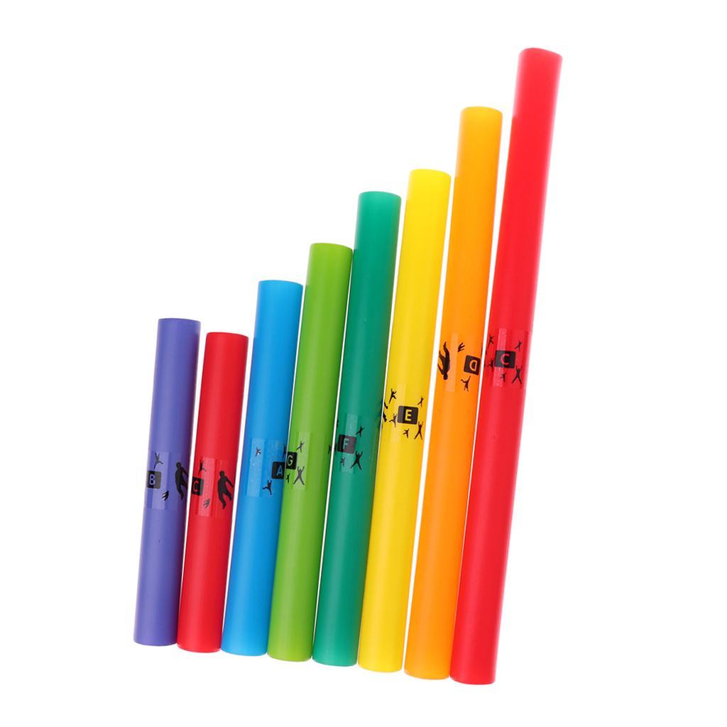 3X Novelty Kids Toys 1 Pack C Major Musical Tubes Diatonic Scale