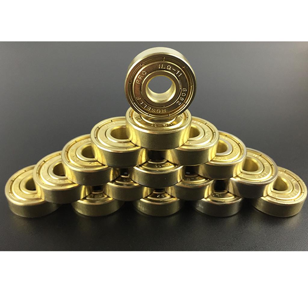 16x 608 ZZ Super Fast Skate Board, Scooter, Inline and Roller Skate Bearings