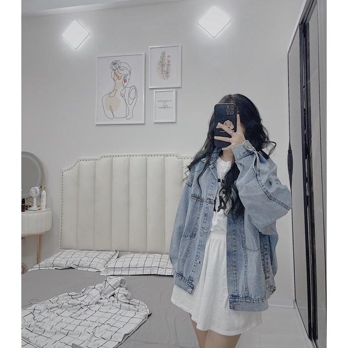 Khoác denim siêu xinh by samhyewear