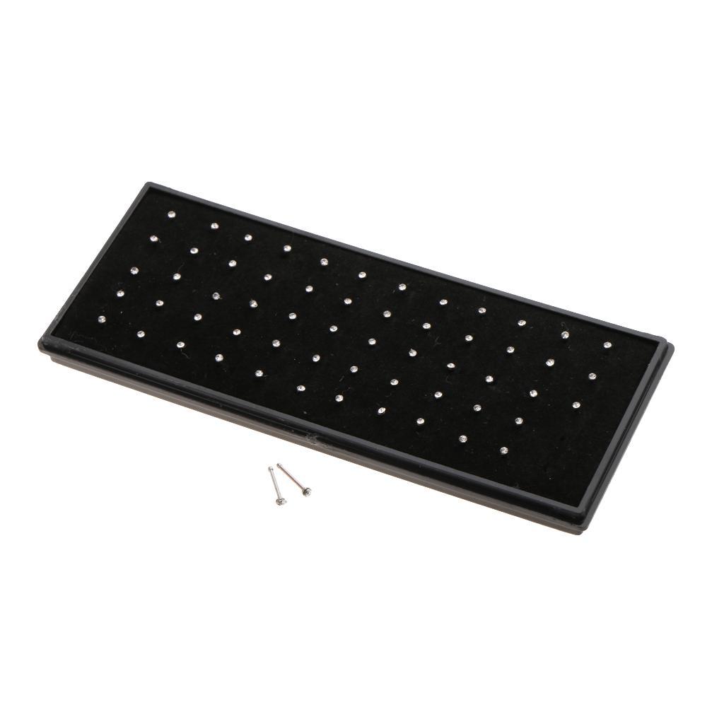 2-3pack 60 Pieces Stainless Steel Rhinestone Nose Studs Pins Piercing Jewelry