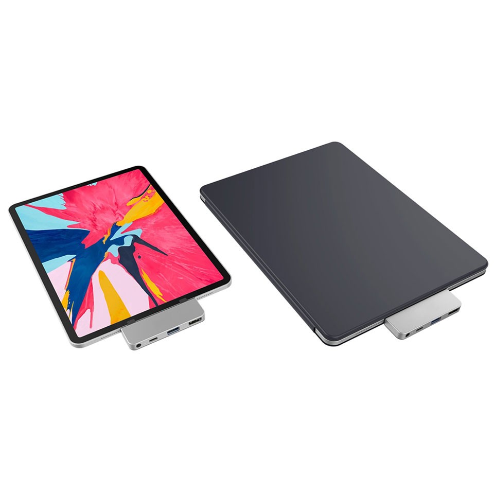 Cổng chuyển chuyên dụng Hyper HyperDrive iPad 4-in-1 USB-C Hub - - Hàng chính hãng