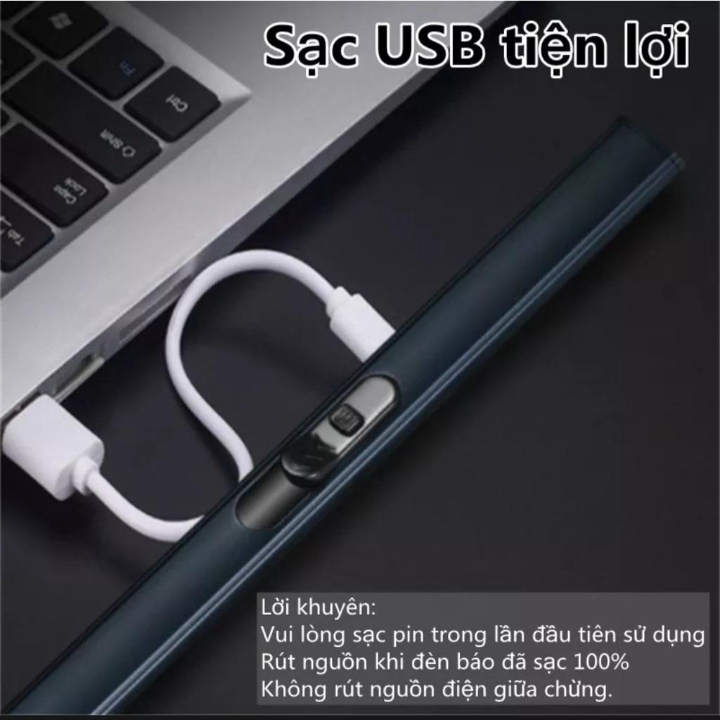 Dụng cụ đốt nến thơm cao cấp, chăm sóc nến thơm - Que mồi nến thơm kèm sạc USB chuyên dụng - BL01 - NgocNga Candles