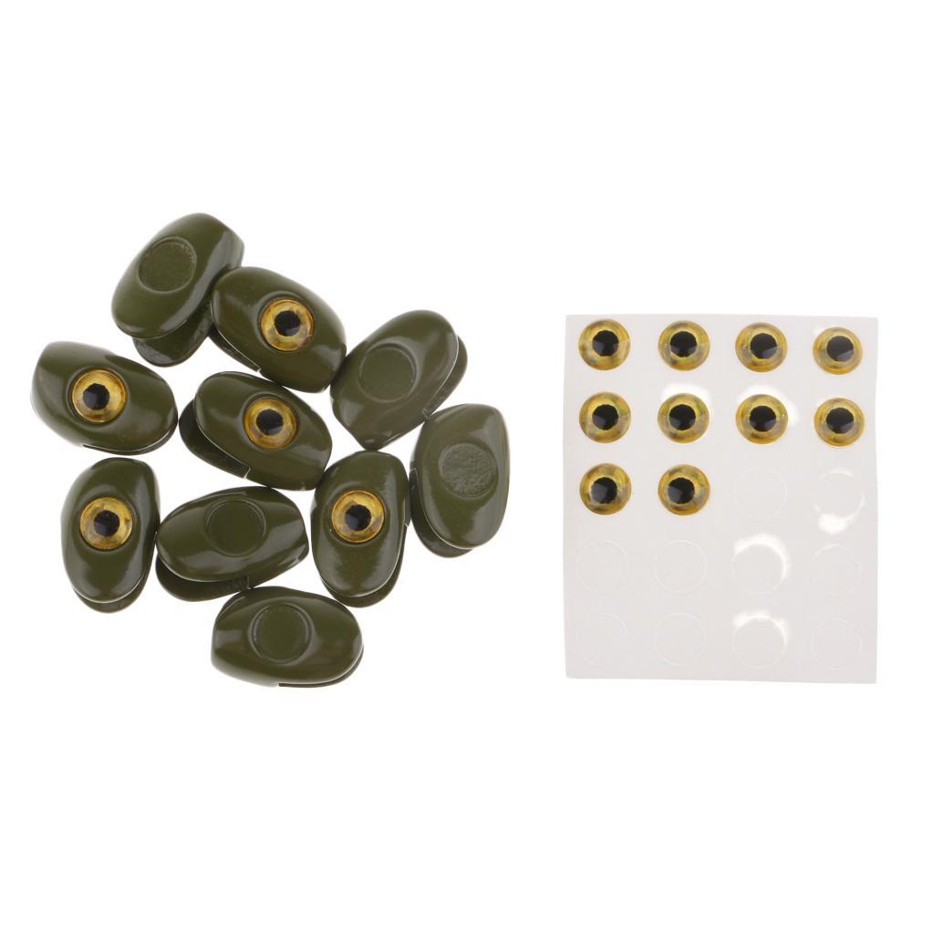 10pcs Fly Tying Copper Beads Fly Tying Skulpin Head Fly Tying Materials