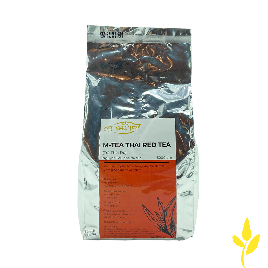 Trà Thái Đỏ  Trà đen CAT NGHI TEA, Nguyên liệu chuẩn pha trà sữa và trà trái cây thơm ngon