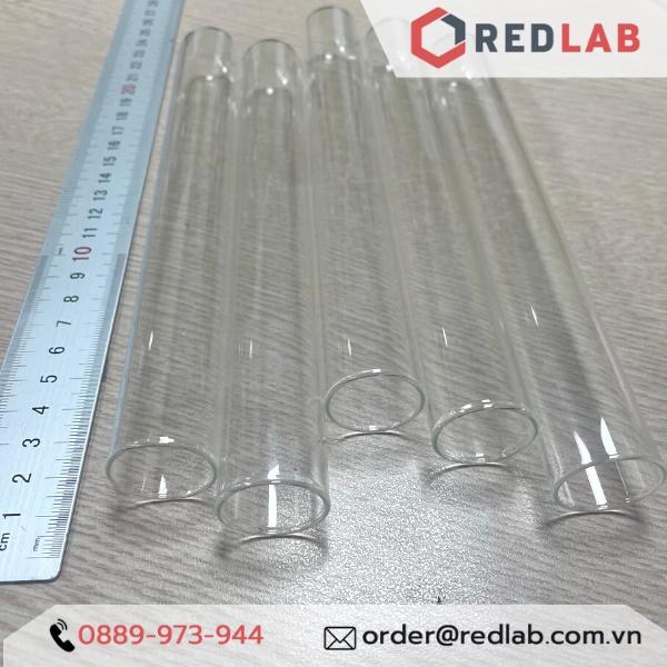 Ống nghiệm thủy tinh trơn không nắp không vành nhiều kích thước Onelab
