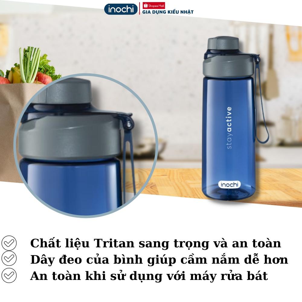 Bình đựng nước thể thao, tập gym nhựa nguyên sinh Kita Boost 670ml BIN670