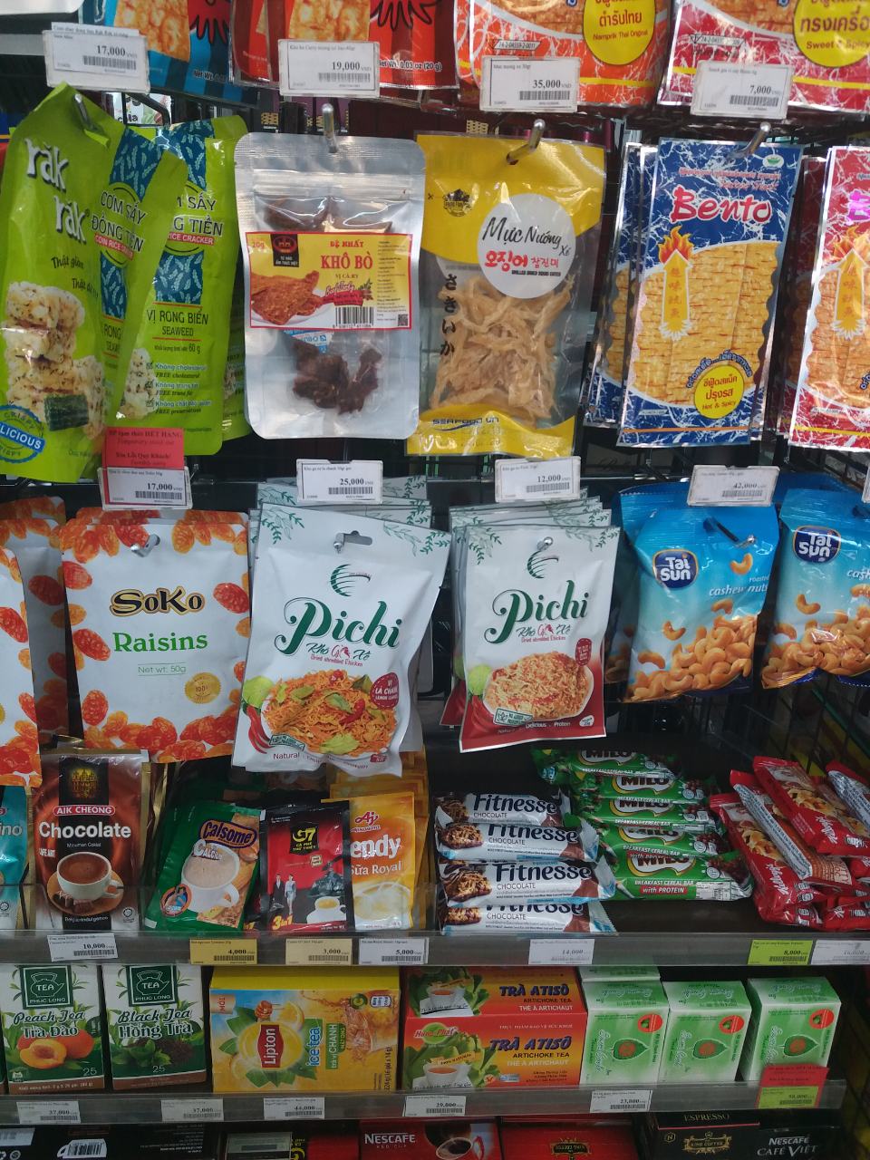 Combo 5 gói khô gà xé vị cay 25g Pichi