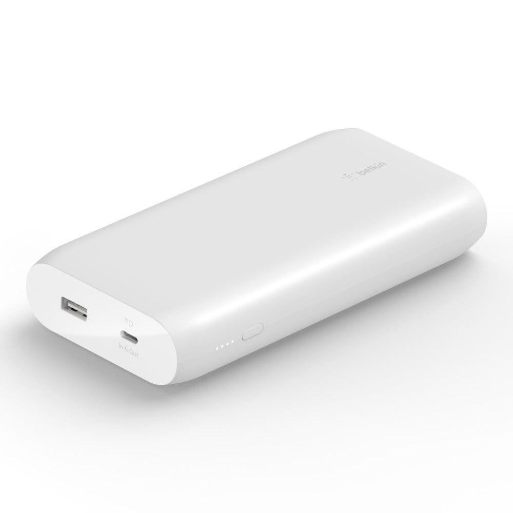 Pin sạc dự phòng Polyme Pocket Power Belkin 20.000 mAh, sạc nhanh USB-C PD 30W - Hàng chính hãng - Bảo hành 2 năm