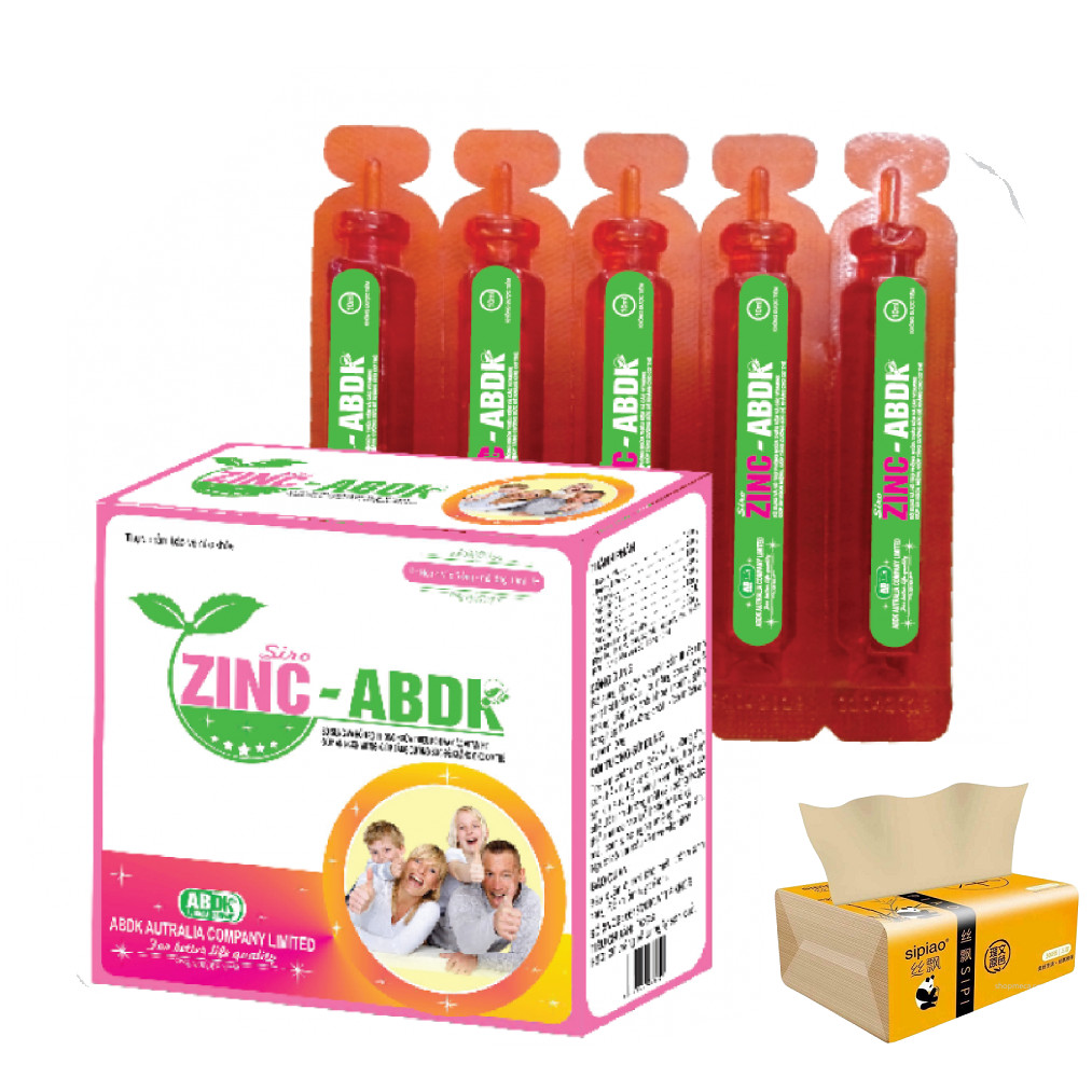 Thưc phẩm bổ sung kẽm cho cơ thể ZinC - ABDK Hàng chính hãng