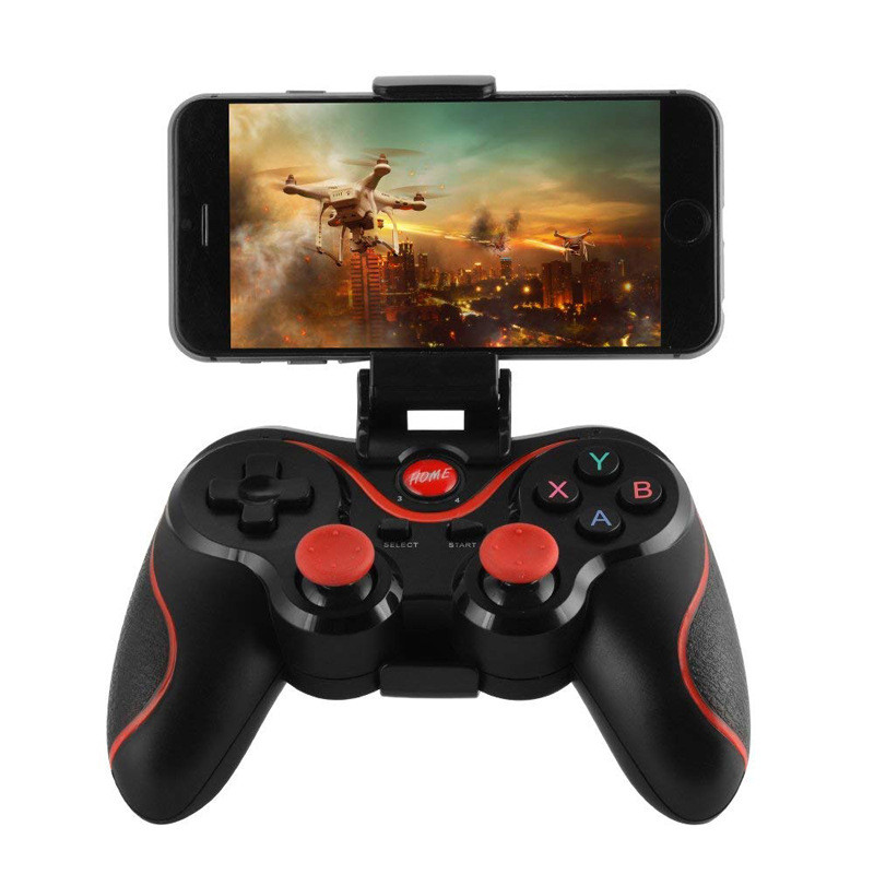 Tay cầm chơi game Bluetooth cho Android, Window Terios X3 + Giá đỡ Điện Thoại