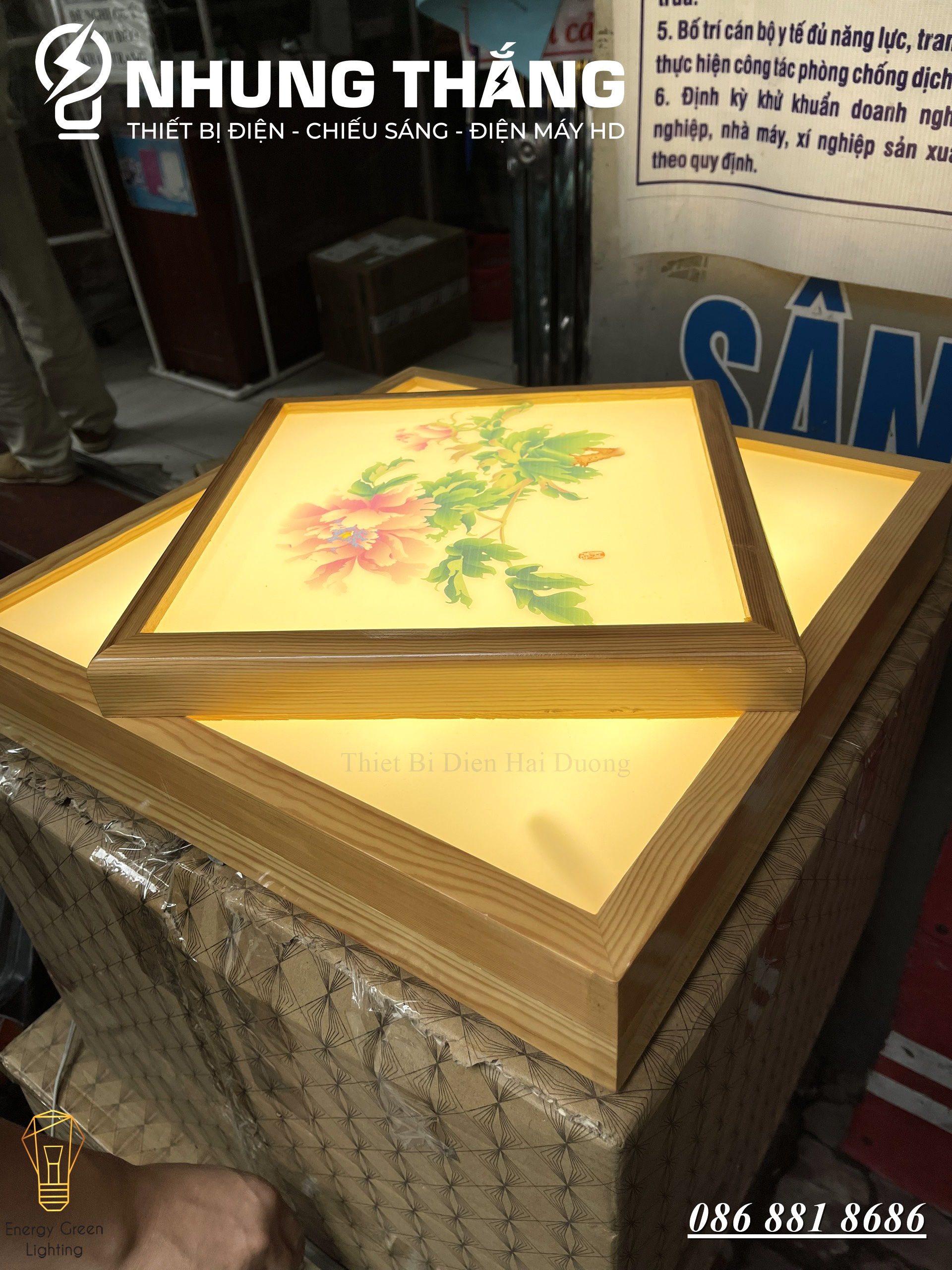 Đèn Treo Tường Decor Nghệ Thuật Cành Lá Thiên Nhiên 7151 - Tô Điểm Ngôi Nhà Của Bạn - 3 Chế Độ Ánh Sáng - Có Video Thực Tế