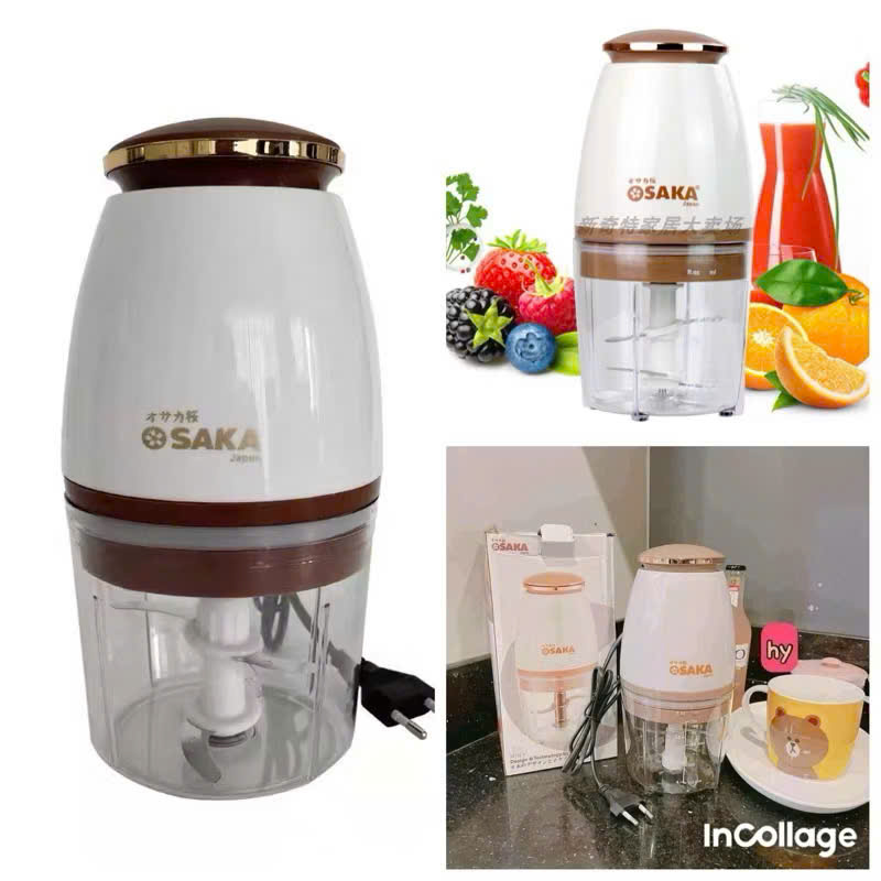 Máy Xaiy Sinh Tố Saka Nhật Bản – Xay Được Thịt, Cua, Cá, Đá Viên Siêu Mạnh, đèn trang trí