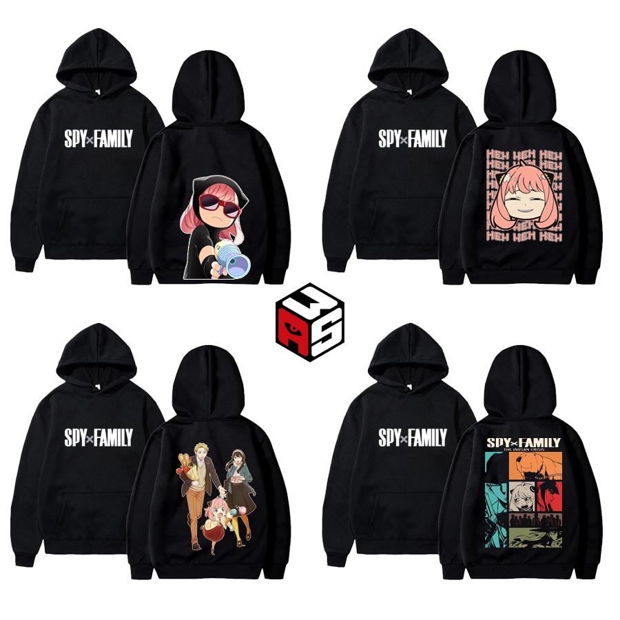 Áo hoodie spy x family, áo hoodie in hình anime spyxfamily Loid, Yor, Anya Forger mẫu mới