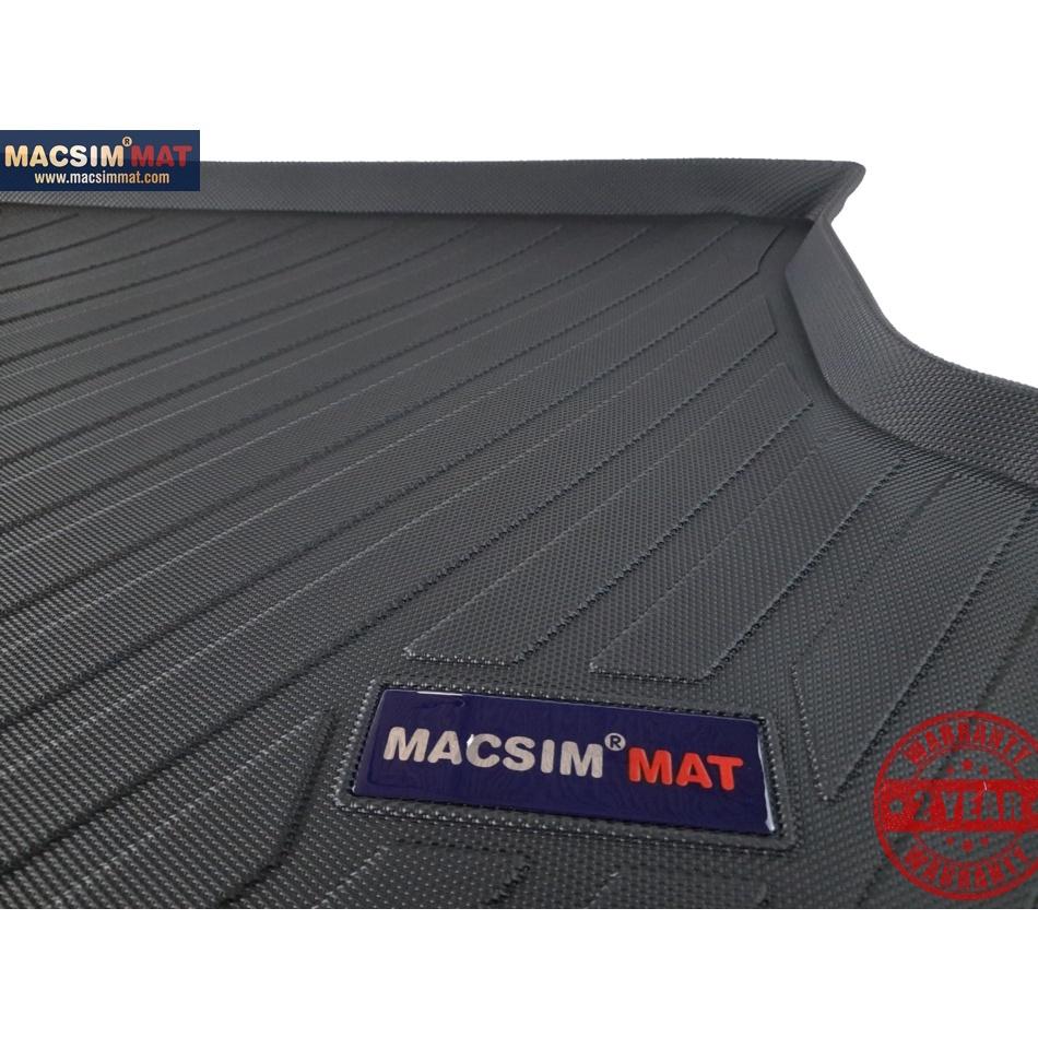 Thảm lót cốp xe ô tô Hyundai Tucson 2008-2013 nhãn hiệu Macsim chất liệu TPV cao cấp màu đen