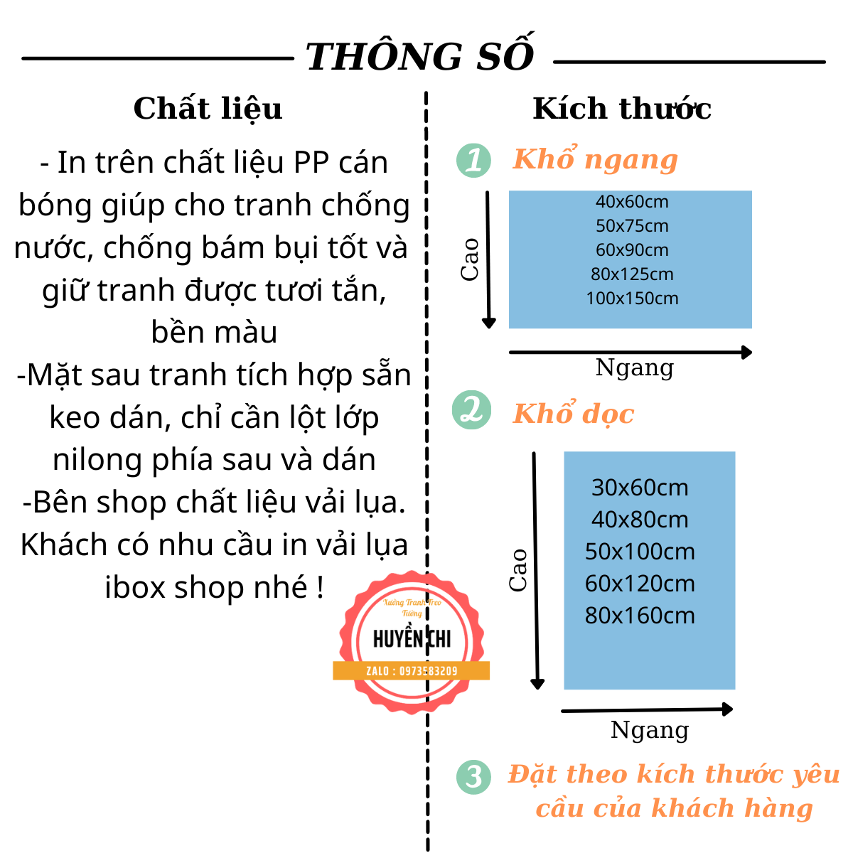 Tranh bộ 3 tấm dán quán cafe, trà sữa dán tường trang trí 3D- KT 50x75cmx3 tấm- Huyền Chi- Đặt theo kích thước yêu cầu