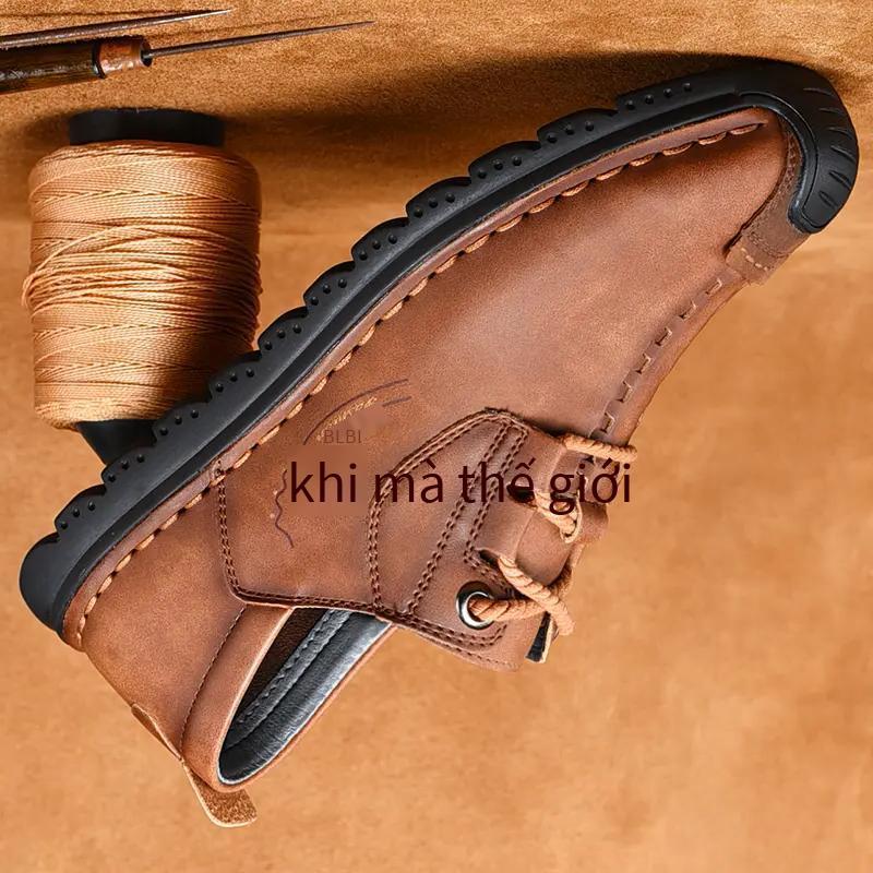 Phong cách mới nhất của giày da ins giày đôi thời trang giá tốt nhất phiên bản giày công sở hàn quốc