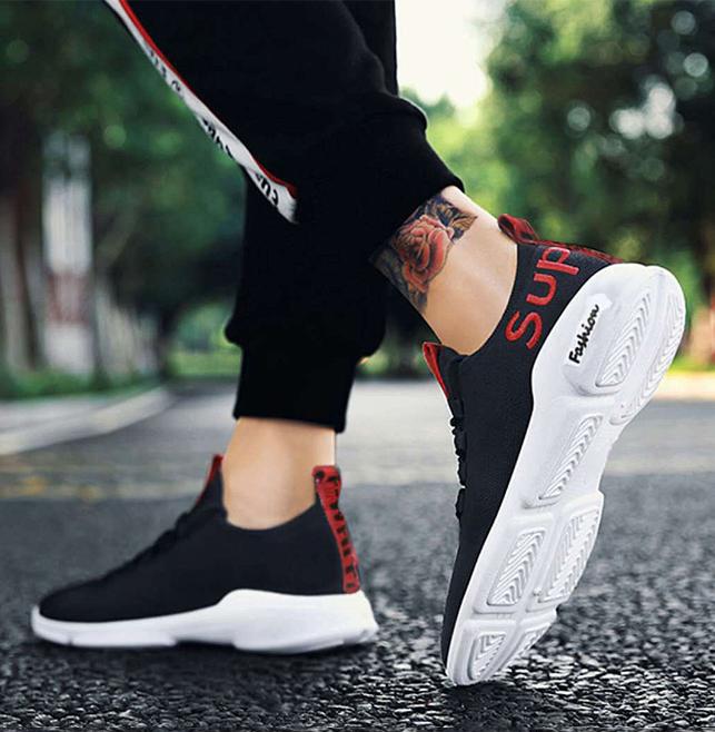 Giày Sneaker Thể Thao Nam 2018 Vải Mềm Phong Cách Hàn Quốc 3Fashion - 3149