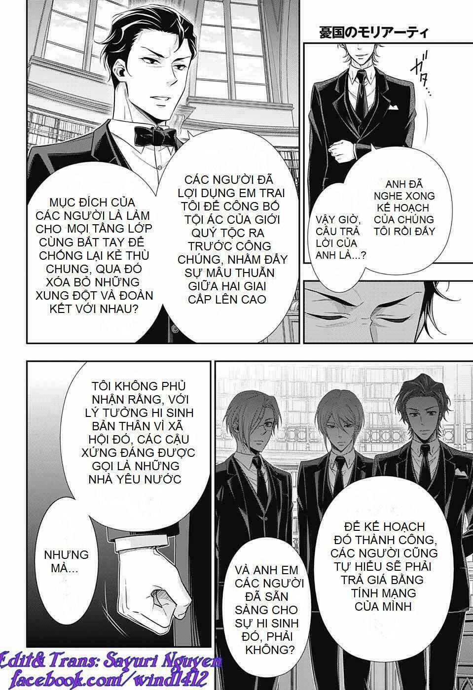 nhà ái quốc moriarty chapter 23 24