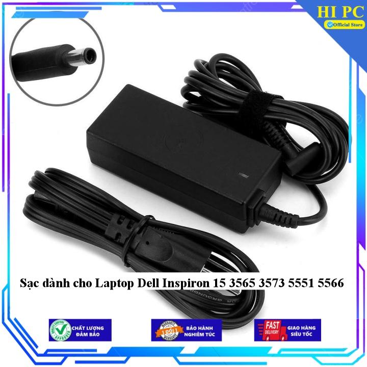 Sạc dành cho Laptop Dell Inspiron 15 3565 3573 5551 5566 - Kèm Dây nguồn - Hàng Nhập Khẩu